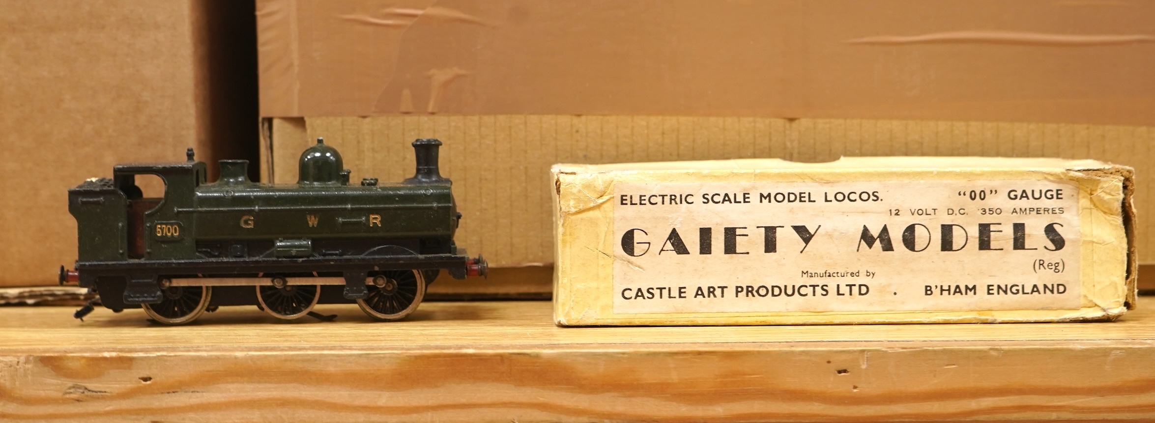 A quantity of Hornby Dublo for 3 rail running, including; an LMS Tank Goods Train set, comprising of an LMS class N2 0-6-2T locomotive, 6917, and wagons, together with the remains of another goods train set, including a